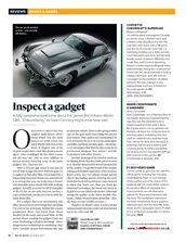 James Bond Aston Martin DB5 book review: Inspect a gadget - Left