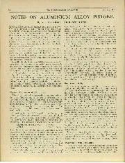 NOTES ON ALUMINIUM ALLOY PISTONS. - Left