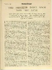 The Amateur Road Race and the A.C.U. - Left