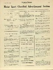 Motor Sport Classified Advertisement Section - Left