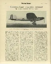 cranwell-cape non-stop attempt - Left