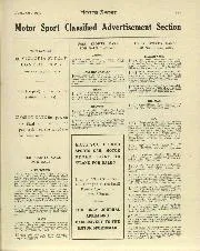 Motor Sport Classified Advertisement Section - Left