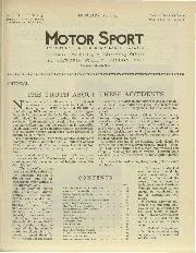 CONTENTS, February 1934 - Left