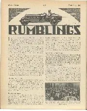 RUMBLINGS, February 1935 - Left