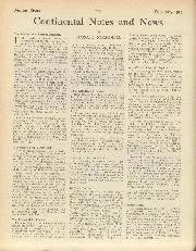 Continental Notes and News, February 1935 - Left