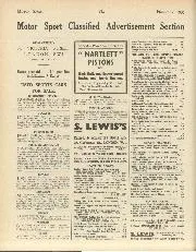 Motor Sport Classified Advertisement Section - Left