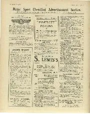 Motor Sport Classified Advertisement Section - Left