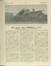 THE QUEST FOR ECONOMICAL FLYING - Left