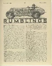 RUMBLINGS, February 1938 - Left