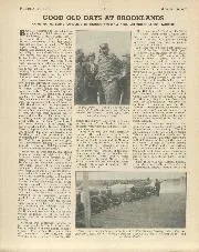 GOOD OLD DAYS AT BROOKLANDS - Left