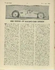 The trend of racing-car design - Left