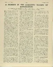 A pioneer in the scientific testing of automobiles - Left