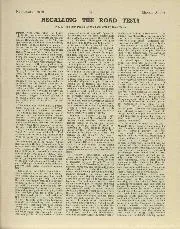 RECALLING THE ROAD TESTS - Left