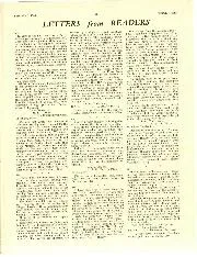 LETTERS from READERS, February 1945 - Left