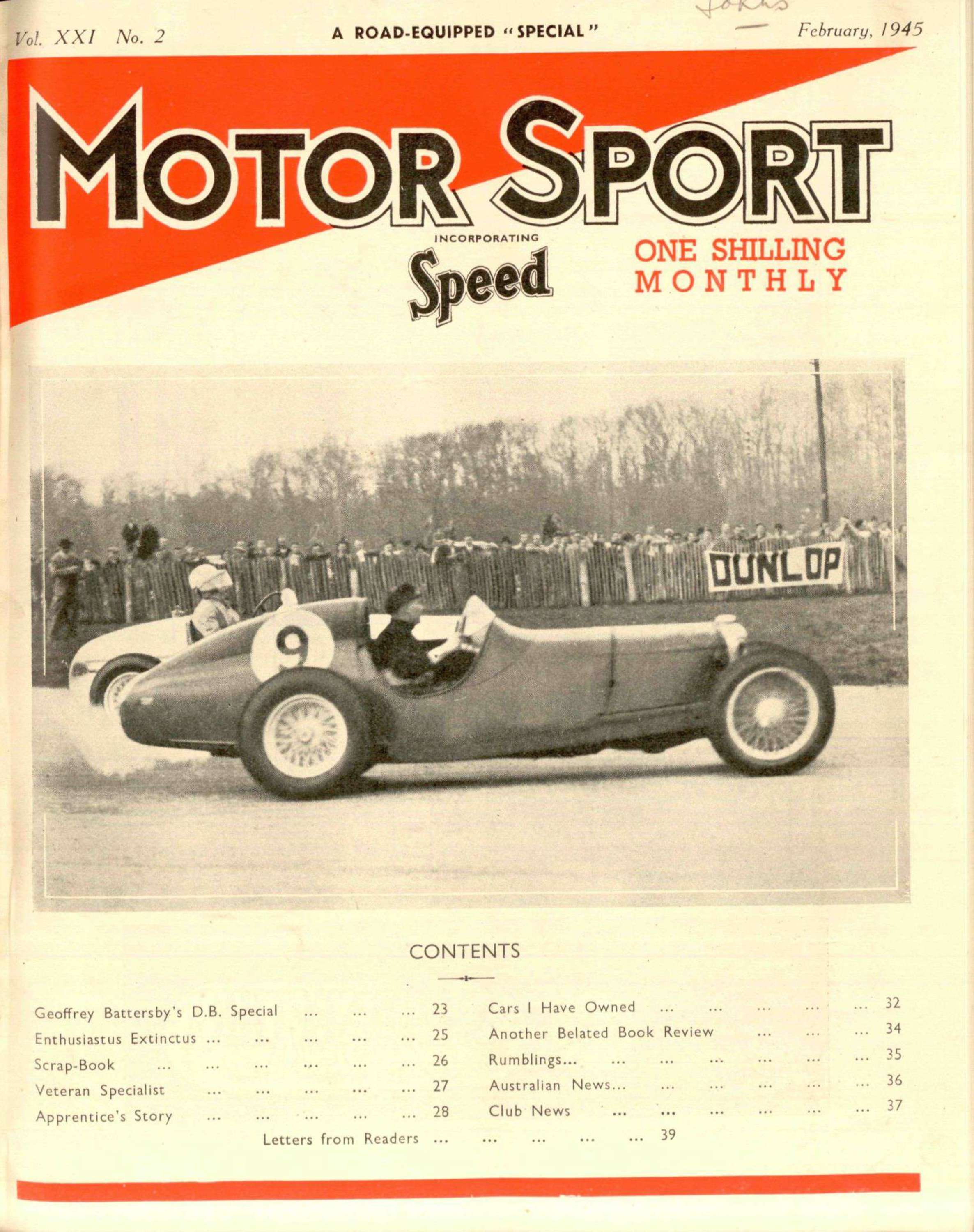 Cover image for February 1945
