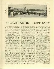 Brooklands' Obituary - Left