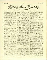 Letters from Readers, February 1947 - Left