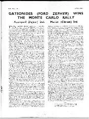 Gatsonides (Ford Zephyr) wins the Monte Carlo Rally - Left
