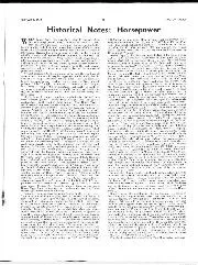 Historical Notes: Horsepower - Left