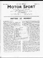 Matters of moment, February 1953 - Left