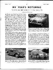 My year's motoring - Left