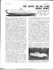 Test Report On The Lotus Eleven Sports - Left