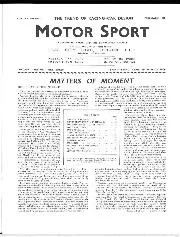 Matters Of Moment, February 1957 - Left