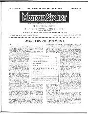 Matters of Moment, February 1962 - Left