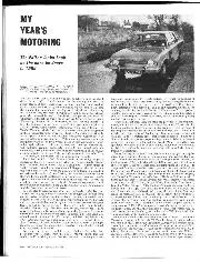 My Year's Motoring - Left