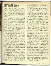 Argentinian Motoring Scene - Left