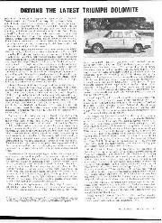 Driving the latest Triumph Dolomite - Left