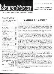Matters of moment, February 1973 - Left