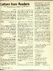 Letters from readers, February 1974 - Left