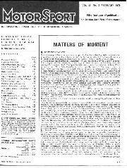 Matters of moment, February 1975 - Left