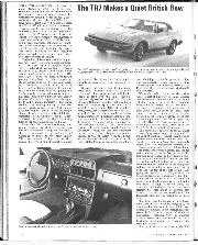 The TR7 Makes a Quiet British Bow - Left