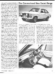 The Conventional New Escort Range - Left