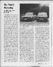 My Year's Motoring - Left