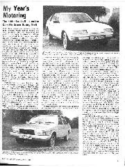 My year's motoring - Left
