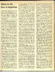 Notes on the Cars in Argentina - Left