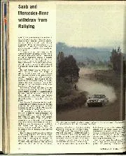 Saab and Mercedes-Benz withdraw from Rallying - Left