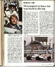 Determined to force his way back to the top - Left