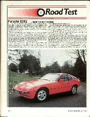 Road Test - Porsche 924s - Left