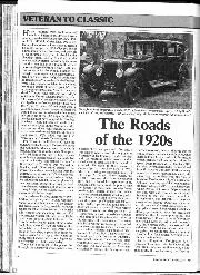 The Roads of the 1920s - Left