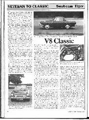 Veteran to classic: Sunbeam Tiger - Left