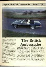 Jaguar XJ-S V12 convertable - Left