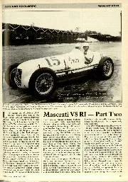 Maserati V8 RI - Part Two - Left