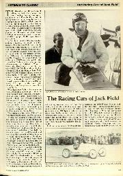 The Racing Cars of Jack Field - Left