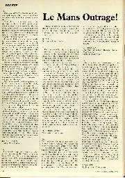 Le Mans Outrage! - Left