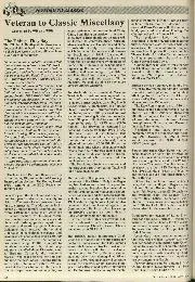 Veteran to Classic Miscellany, February 1991 - Left