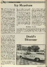Veteran to Classic - Dodd's Dinosaur - Left